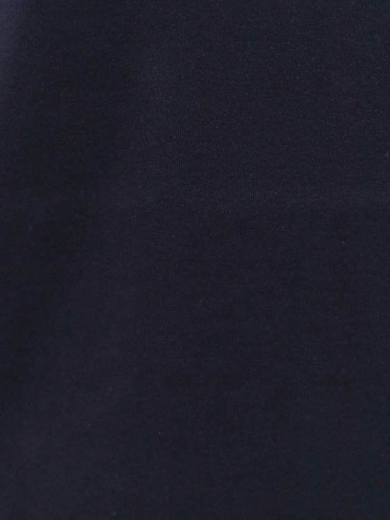 Shop Brunello Cucinelli Blue Cotton T-shirt In Black