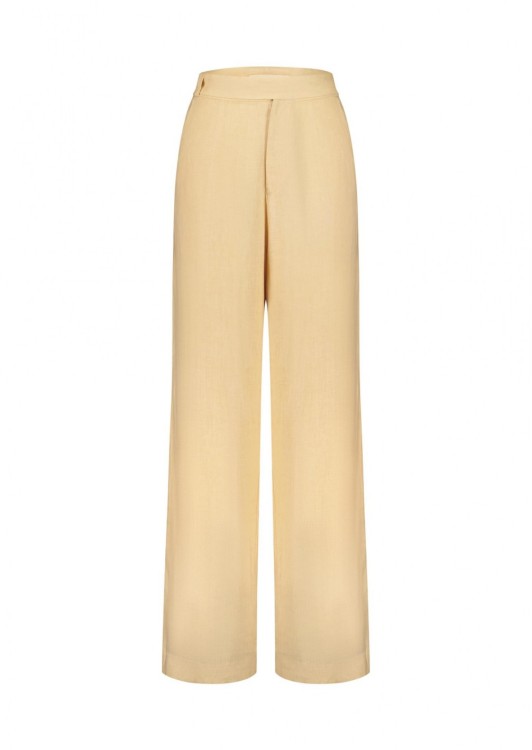 The-private-label X Cabochon Sorrento High Waist Pants In Yellow