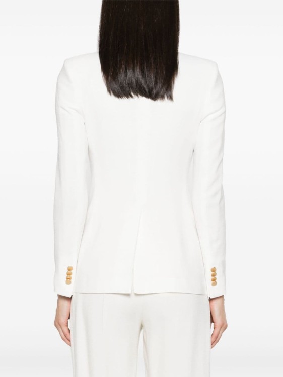 Shop Tagliatore Double-breasted Jacket In White