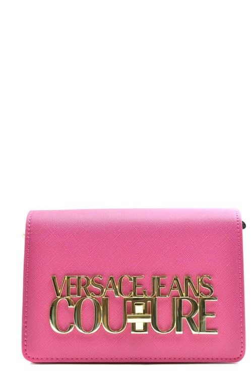 Autre Marque Versace Jeans Couture Rubber Logo Shoulder Bag Pink Plastic  Polyurethane ref.696929 - Joli Closet