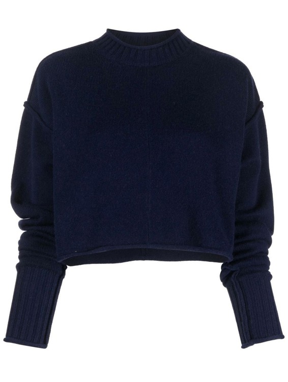 Shop Sportmax Wool And Cashmere Sweater In Blue