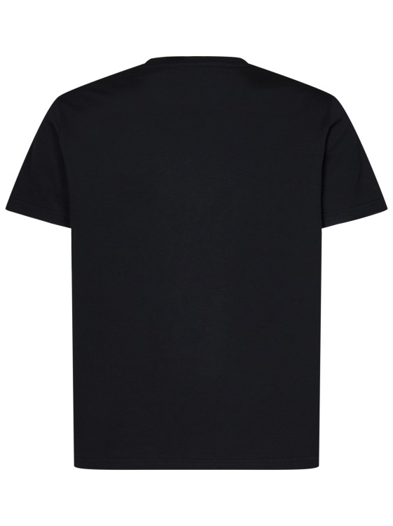 Shop Etro Black Cotton Jersey T-shirt