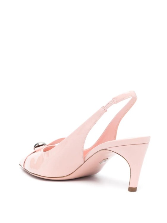 Shop Ferragamo Pink Brilda Shoes