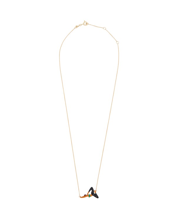 Shop Aliita 9k Gold Yoga Necklace