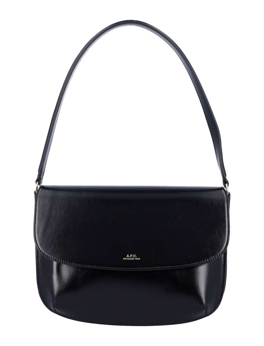 Shop Apc A.p.c. Sarah Shoulder Bag In Black