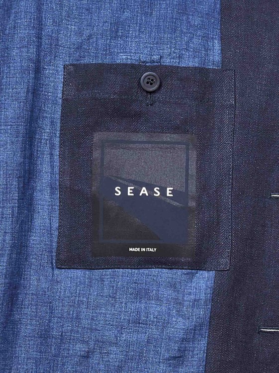 Shop Sease Ellen 2.0 Unstructured Blazer In Blue