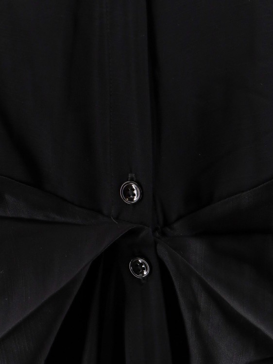 Shop Totême Viscose Long Dress In Black