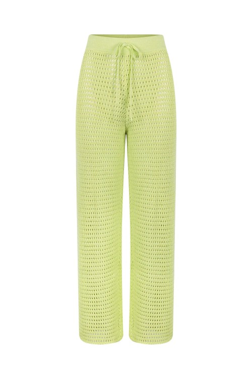 Gapaz Tulum Lime Pants In Green