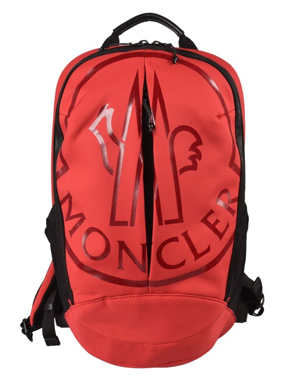 Shop Moncler Red Backpack