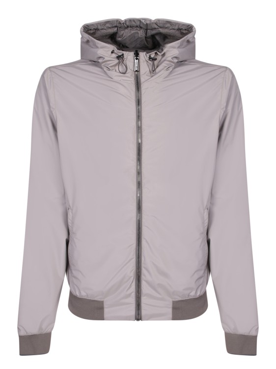 Shop Moorer Nylon Jacket In Grey