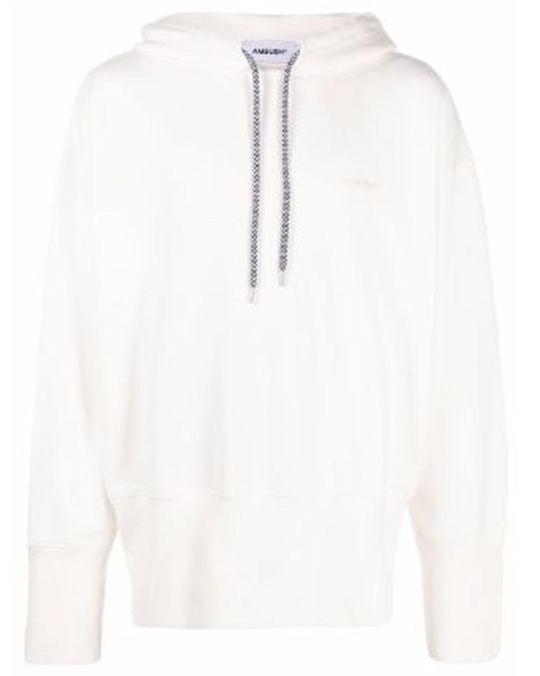 Shop Ambush Logo Hooded Sweatshirt In White