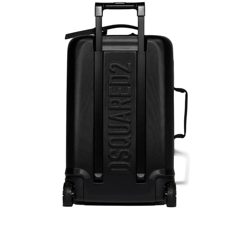 Shop Dsquared2 Be Icon Black White Trolley