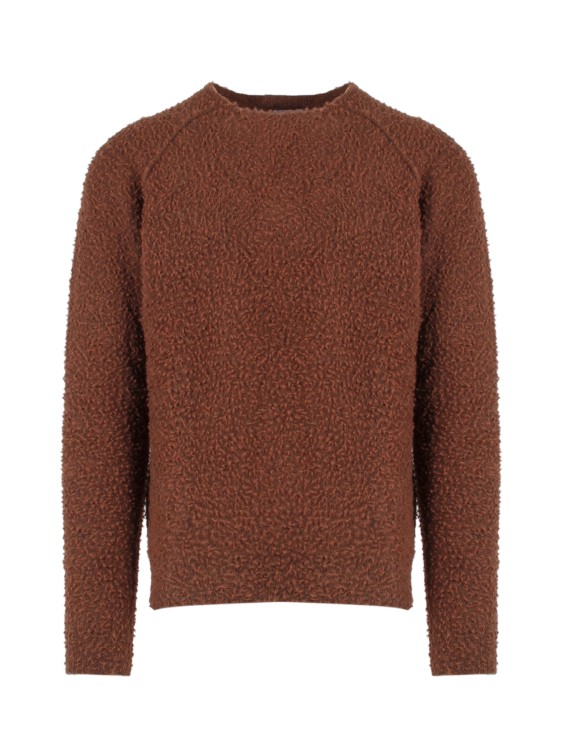 Original Vintage Wool Blend Sweater In Brown