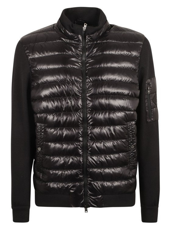 Shop Herno Padded Down-feather Jacket In Black