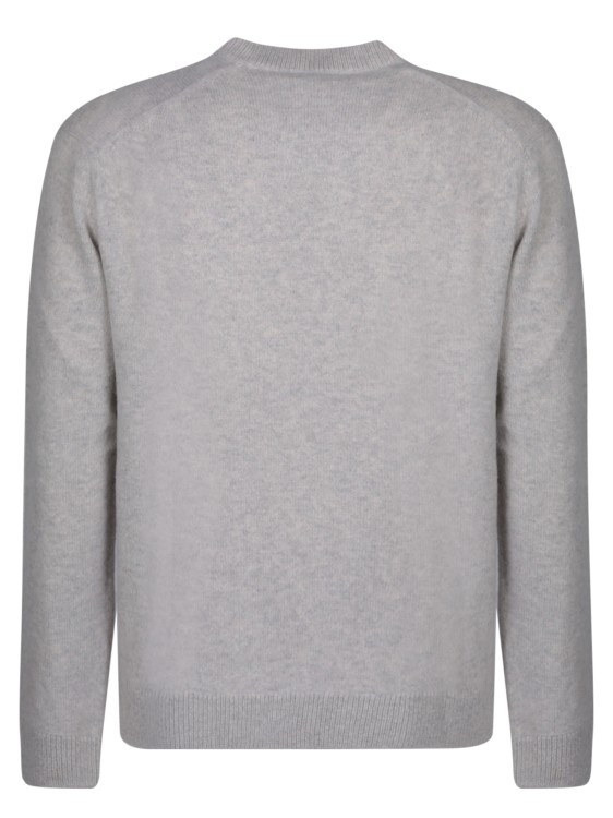 Shop Maison Kitsuné Wool Sweater In Grey