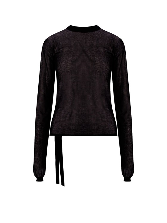 Ann Demeulemeester Top In Black