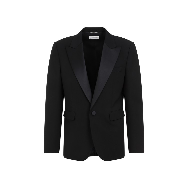 Saint Laurent Tux Black Wool Jacket