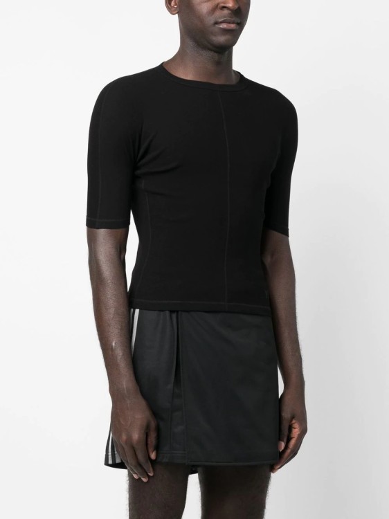 Shop Y-3 Black Fitted T-shirt S/s