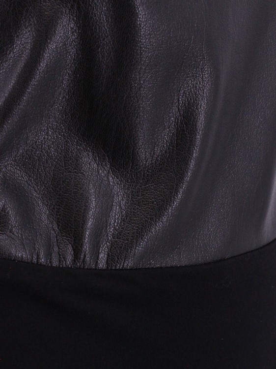 Shop Philosophy Di Lorenzo Serafini Coated Fabric Body In Black