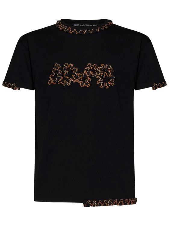 Shop Andersson Bell Black Cotton T-shirt