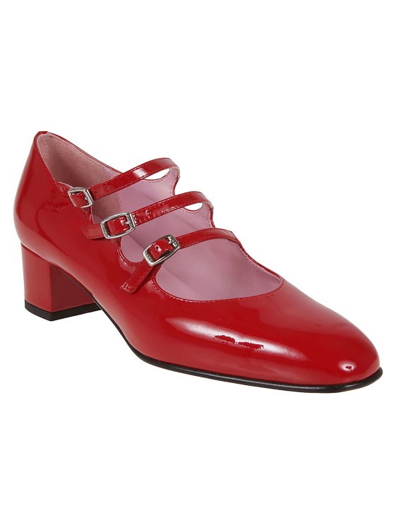 Shop Carel Paris Kina In Patent Leather In Red