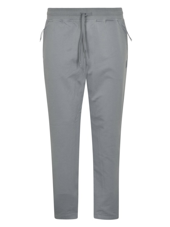 Shop C.p. Company Drawstrings Trousers In Grey