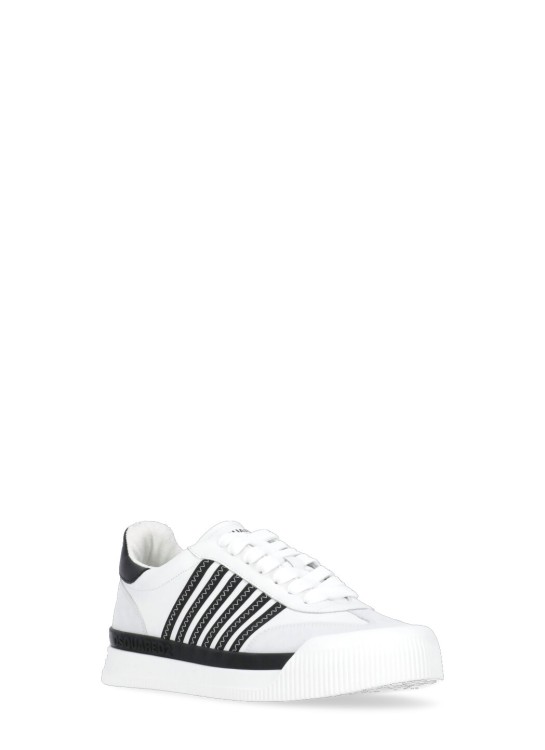 Shop Dsquared2 New Jersey Sneakers In White