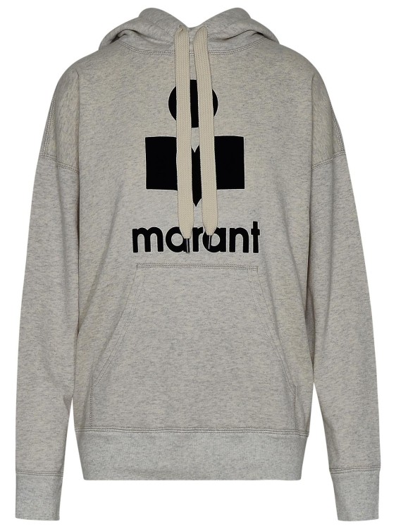 Isabel Marant Étoile Isabel Marant Etoile Gray Cotton Blend Mansel Sweatshirt Women In Grey