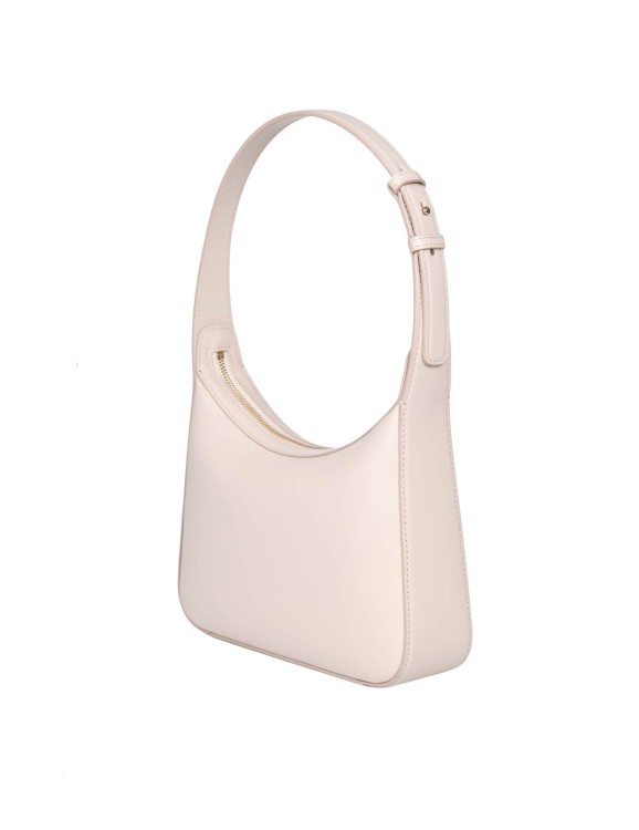 Shop Dolce & Gabbana 3.5 Leather Shoulder Bag With Dg Logo In Pink