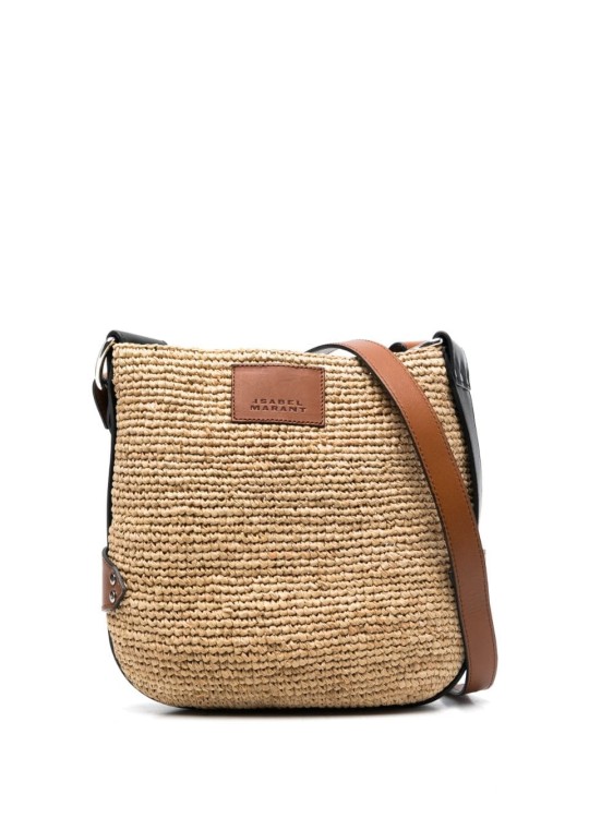 Isabel Marant Mini Bayia Bag In Brown