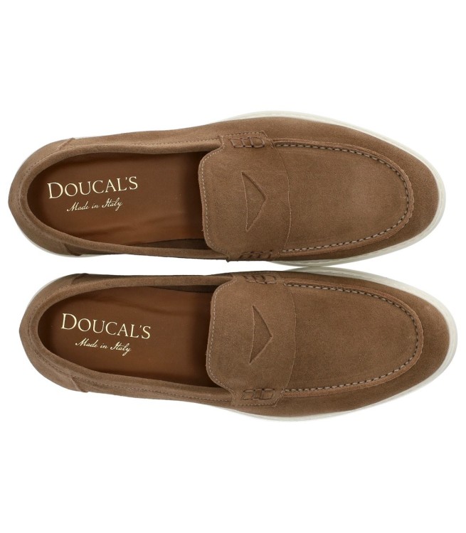 Shop Doucal's Adler Brown Loafer