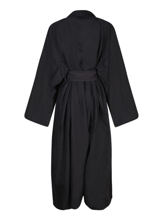 Shop Quira Oversized Classic Overcoat In Black