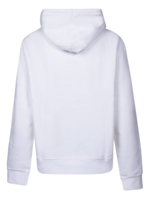 Shop Jacquemus Cotton Hoodie In White