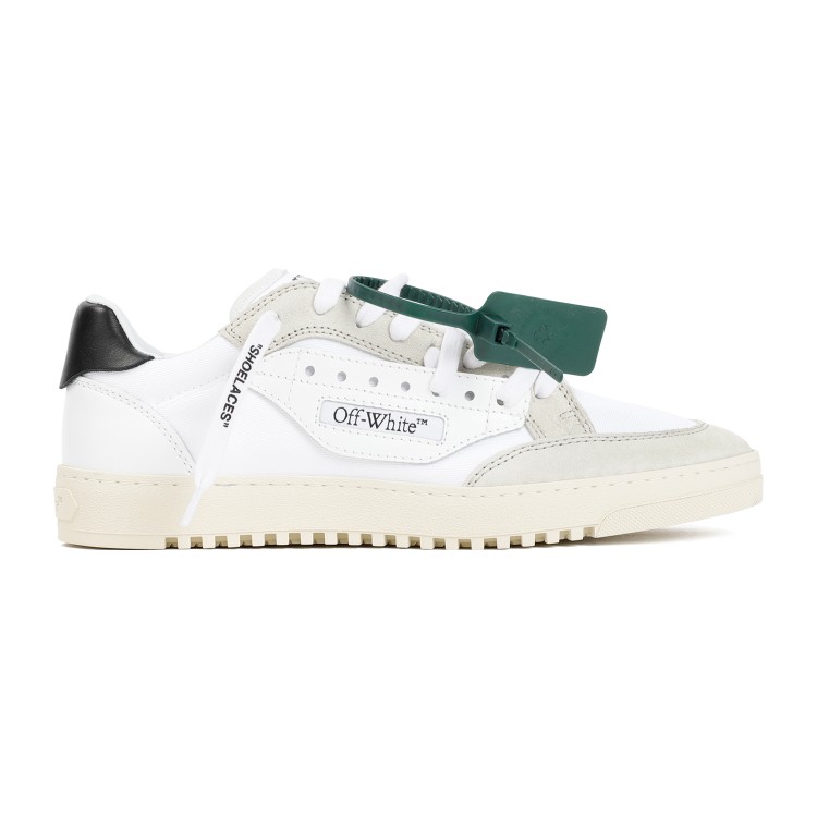 Shop Off-white White Leather 5.0 Sneakers