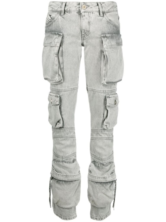 Shop Attico Essie Jeans In White