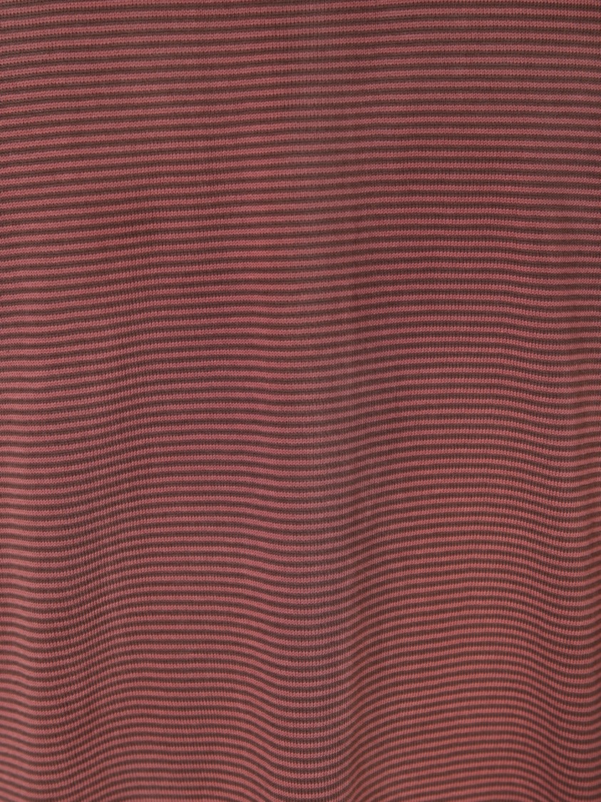 Lardini Cotton T-shirt With Round Neck And Short Sleeves In Pink