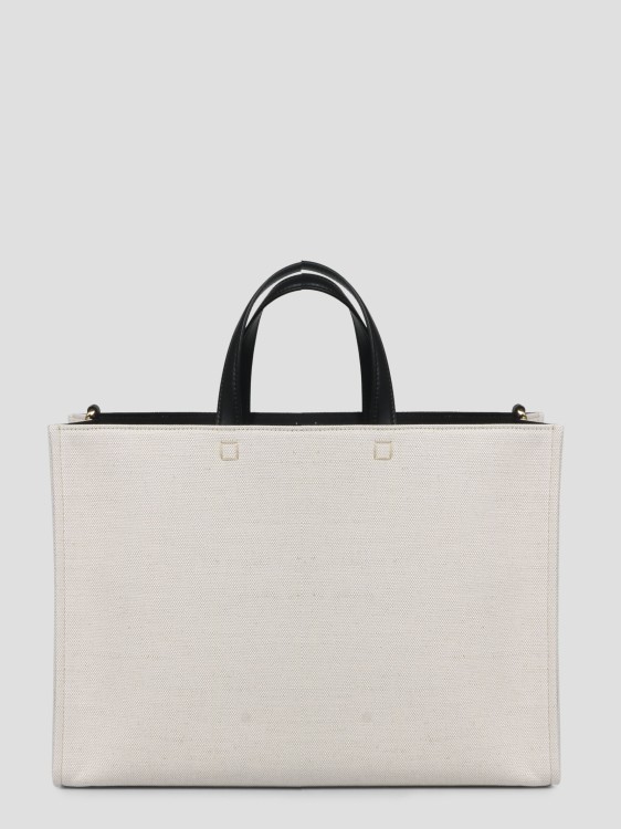 Shop Givenchy Medium G Tote Shopping Bag In White