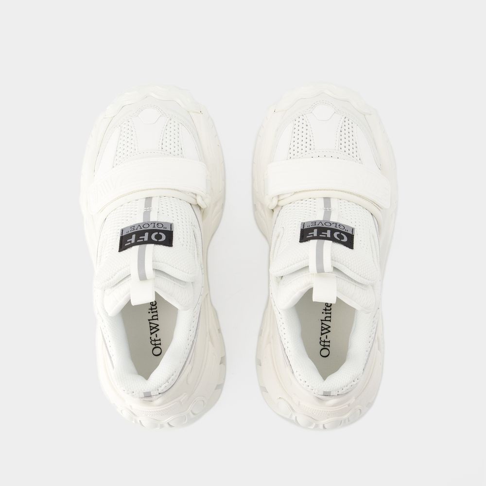 Shop Off-white Glove Slip On Sneakers - Leather - W