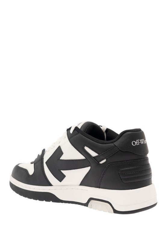 Shop Off-white Out Of Office' Black And White Low Top Sneakers