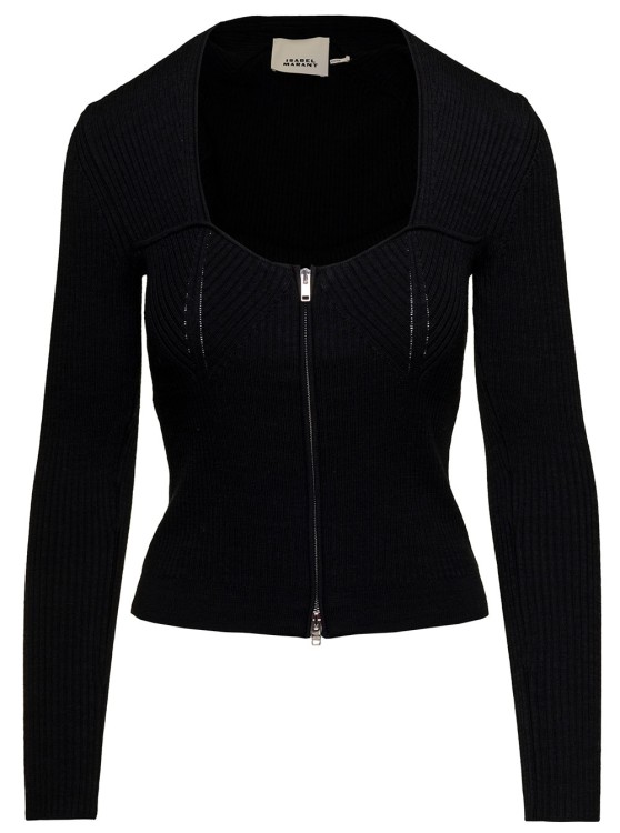 Shop Isabel Marant Black Zelie Sweater