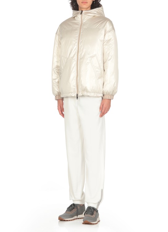 Brunello Cucinelli Revers Quilt In White