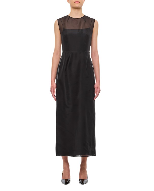 Gabriela Hearst Maslow Dress In Black