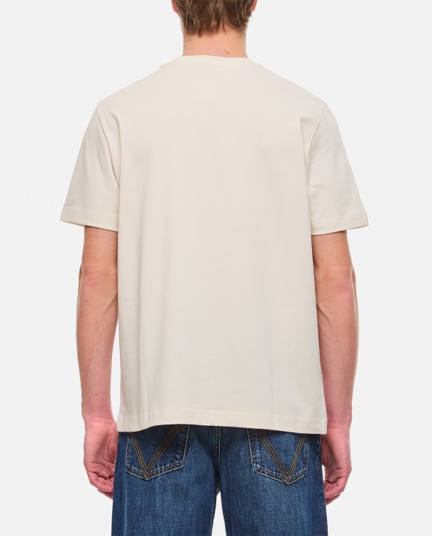 Shop Apc Isaac Cotton T-shirt In White