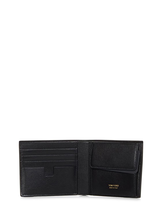 Shop Tom Ford Black Bi-fold Wallet