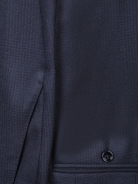 Shop Lardini Blue Wool Suit