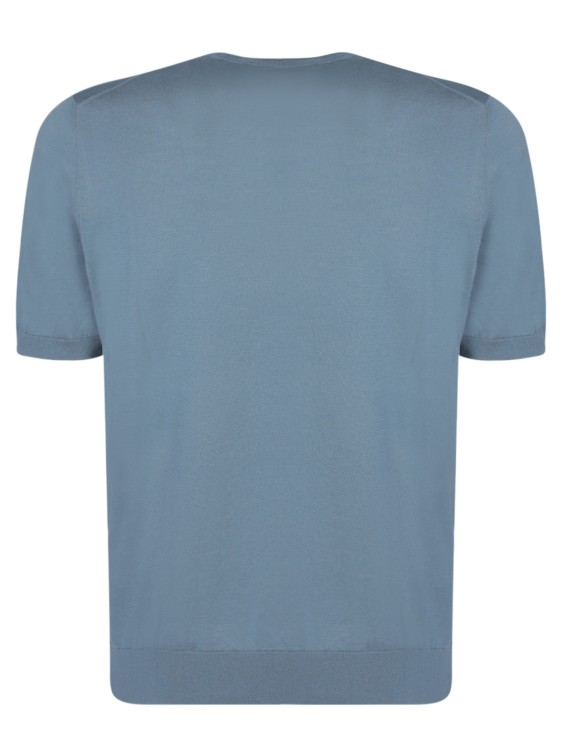 Shop Tagliatore Cotton T-shirt In Blue