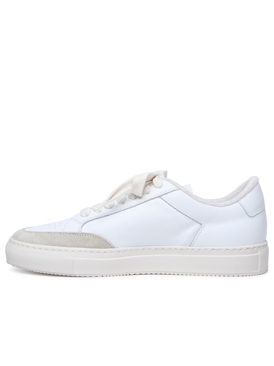 Shop Common Projects Tennis Pro' White Leather Sneakers