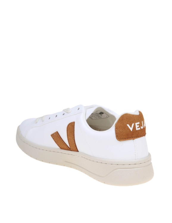 Shop Veja Urca Sneakers In White Coated Cotton
