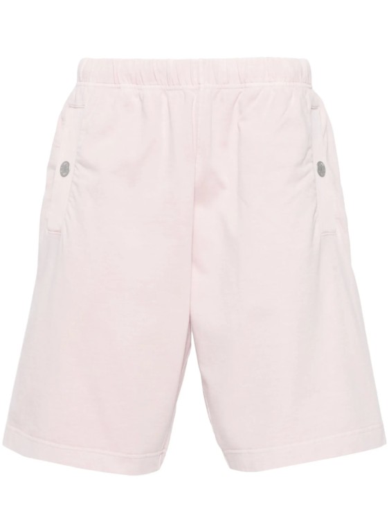 Shop Stone Island Track Shorts Pink