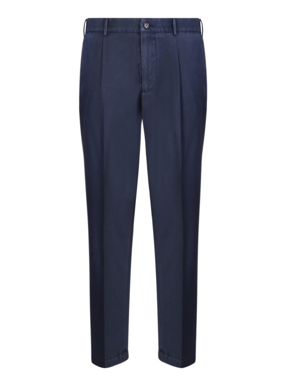 Dell'oglio Blue Wool Trousers